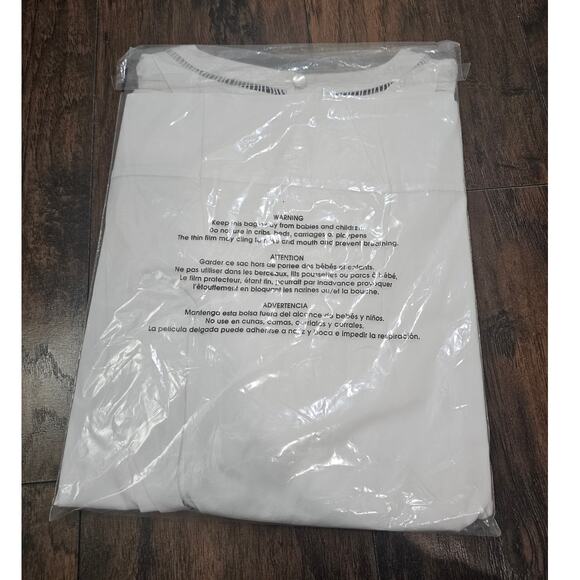 Harshman Anemone Blouse White Size 1x New - Picture 4 of 4